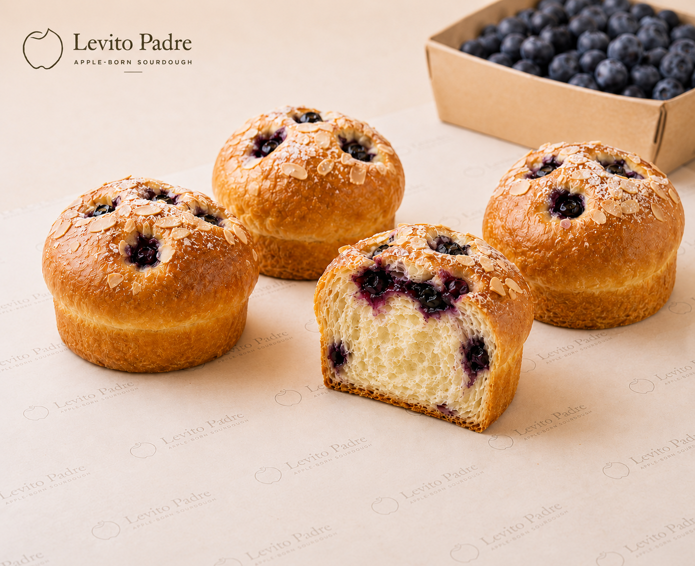 Blueberry Brioche