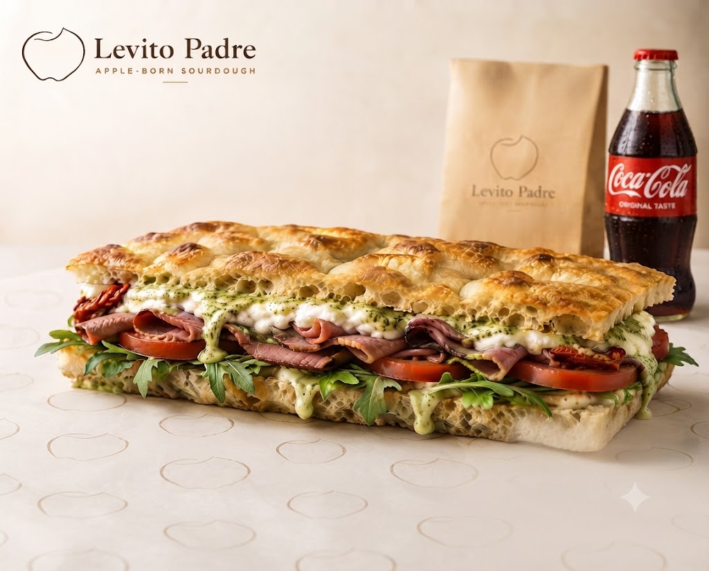 Roast Beef & Stracciatella Focaccia