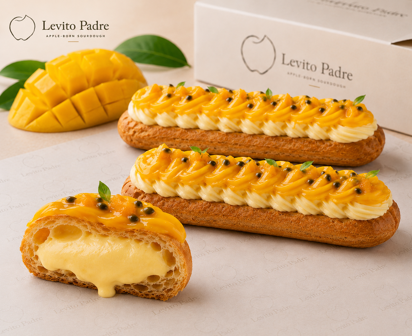 Mango Eclair