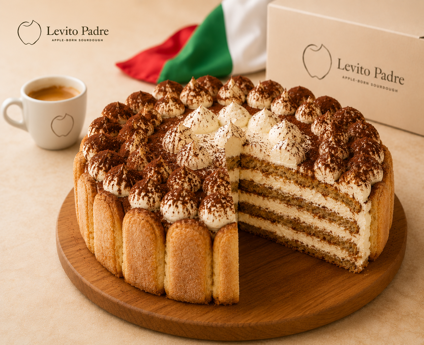 Round Tiramisu